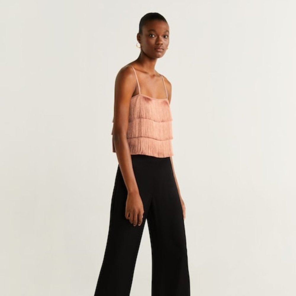 Fringed top